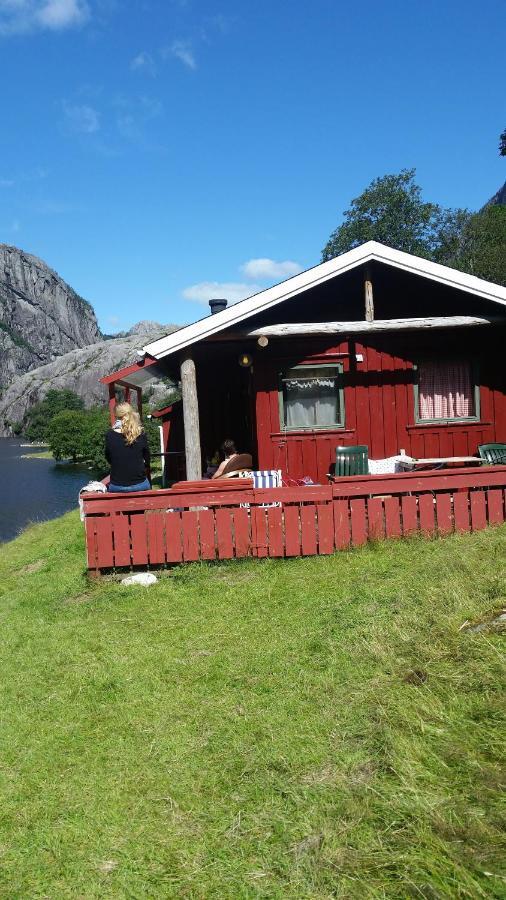 Hytte Ved Preikestolen Forsand Exterior foto